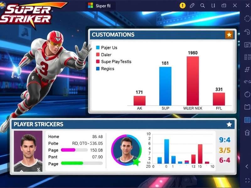 Super Striker Player Demographics Chart